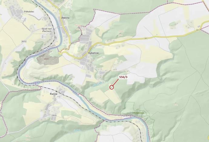 Dražba lesa, Sýkořice, 326 m2