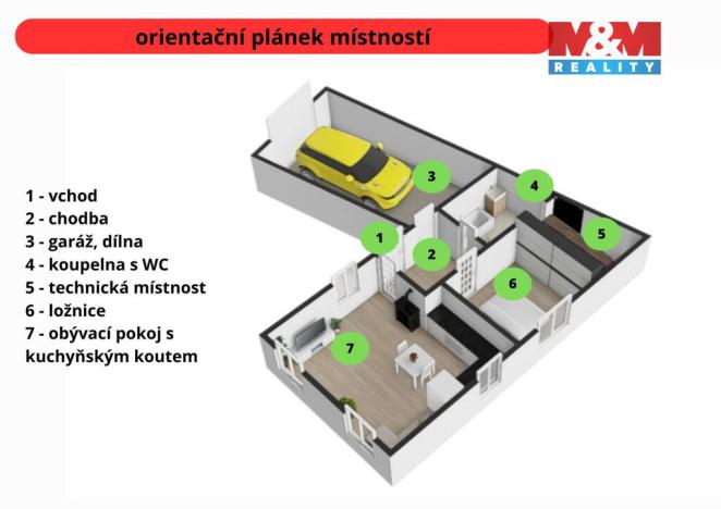 Prodej rodinného domu, Lípa - Petrkov, 75 m2