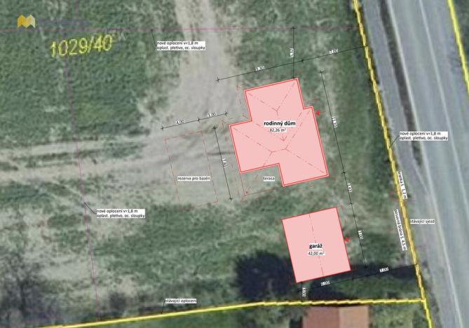 Prodej pozemku, Zbizuby, 965 m2