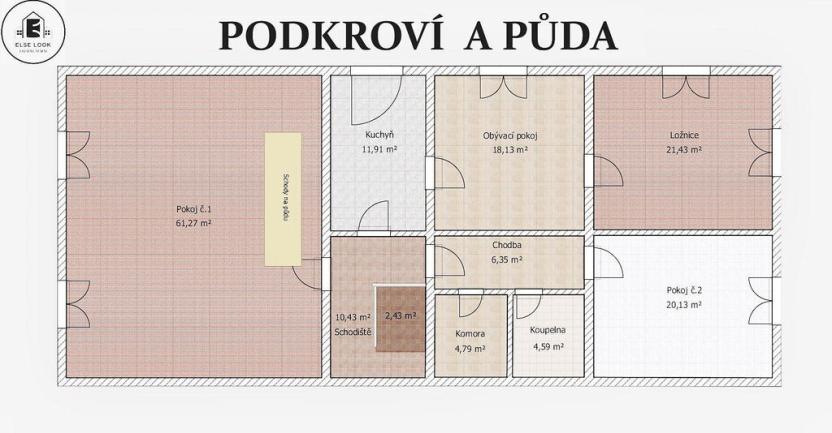 Prodej rodinného domu, Liberk, 287 m2