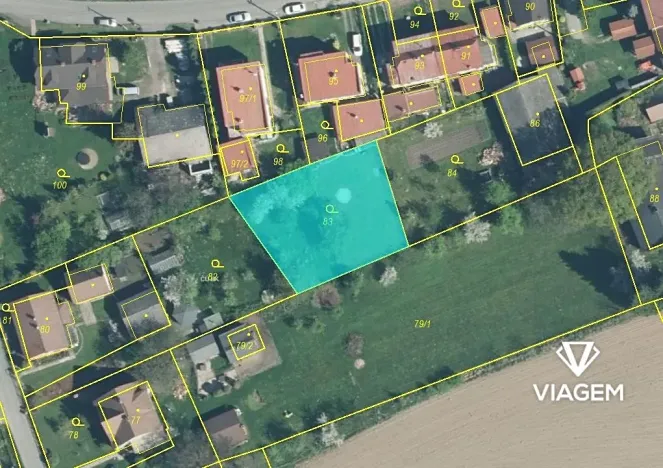 Prodej podílu zahrady, Dětmarovice, 123 m2