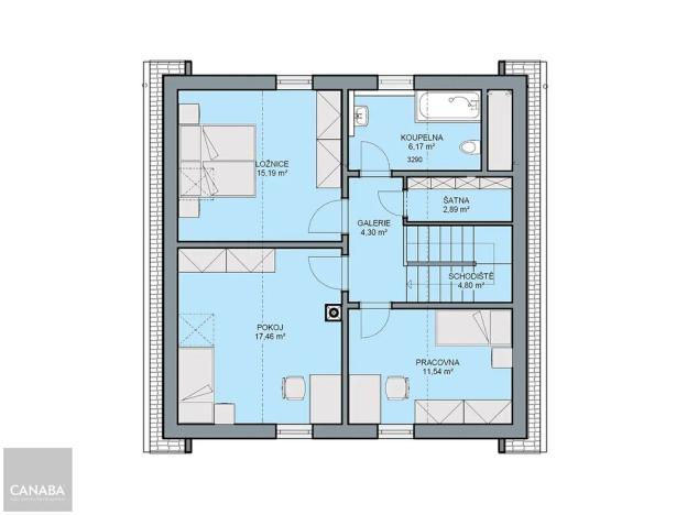 Prodej rodinného domu, Lešany, 132 m2