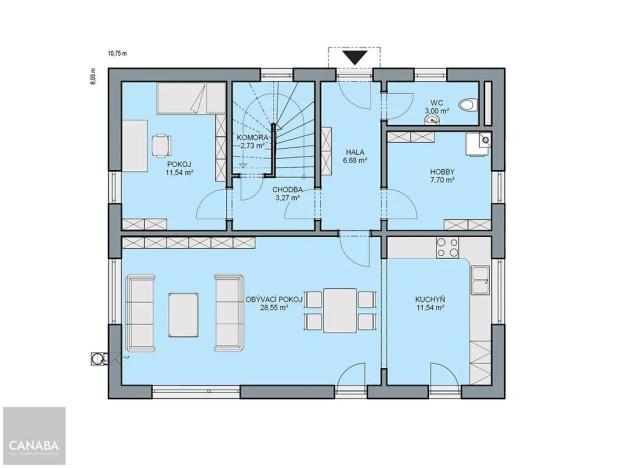 Prodej rodinného domu, Hradec Králové, 161 m2