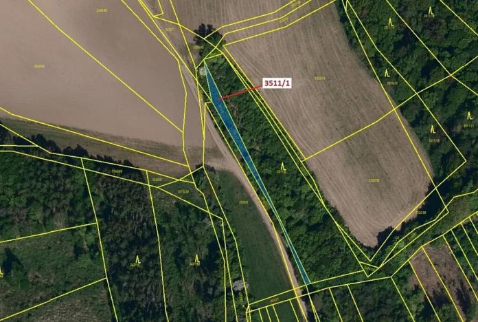 Dražba lesa, Bojkovice, 420 m2