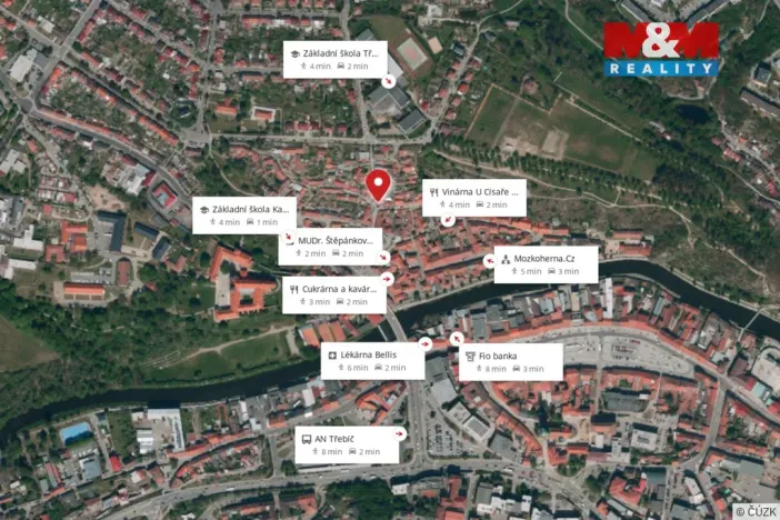 Prodej rodinného domu, Třebíč - Podklášteří, Pomezní, 140 m2