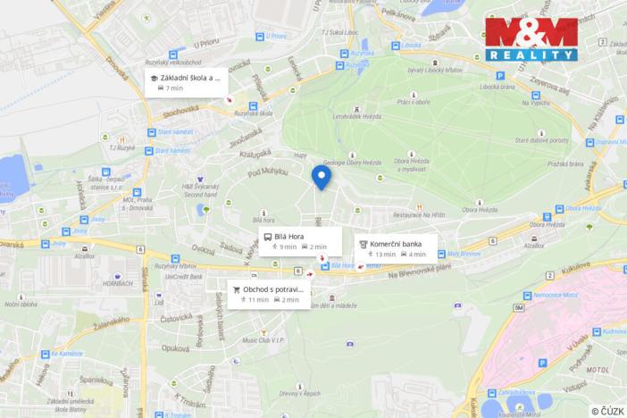 Prodej bytu 1+kk, Praha - Ruzyně, Duchcovská, 36 m2