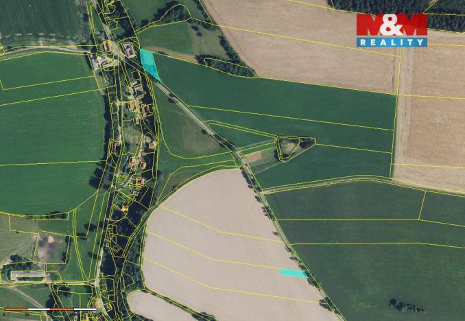 Prodej louky, Stašov, 2087 m2