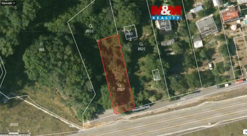 Prodej pozemku pro bydlení, Plzeň - Skvrňany, 604 m2