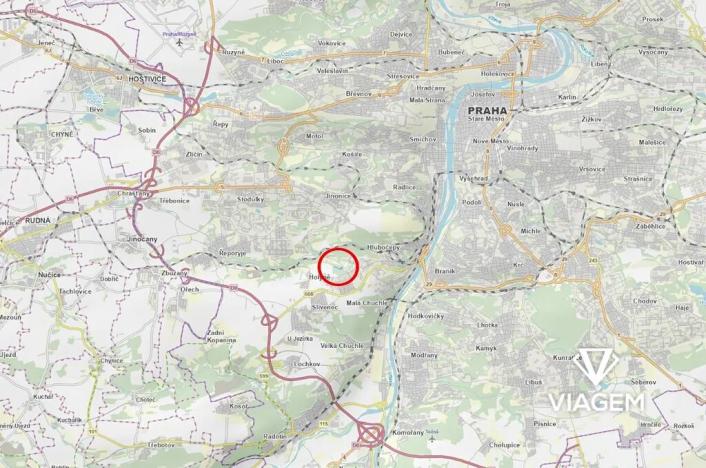 Prodej komerčního pozemku, Praha - Hlubočepy, 10626 m2