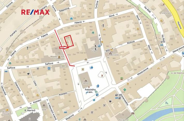 Pronájem obchodního prostoru, Polička, Tylova, 38 m2