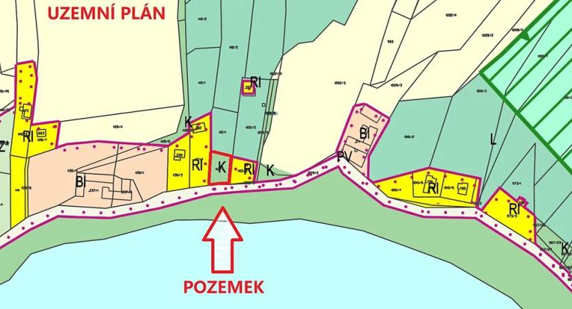 Prodej zahrady, Pozlovice, 327 m2