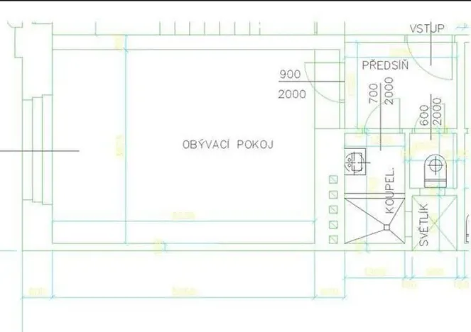 Pronájem bytu 1+kk, Praha - Nusle, Bohuslava ze Švamberka, 28 m2