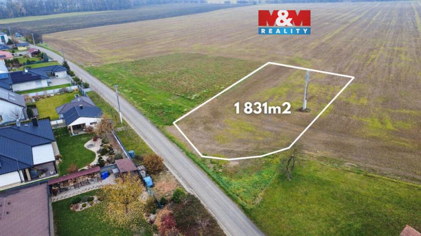 Prodej pozemku pro bydlení, Nivnice, 1831 m2