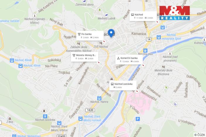 Prodej obchodního prostoru, Náchod, 65 m2