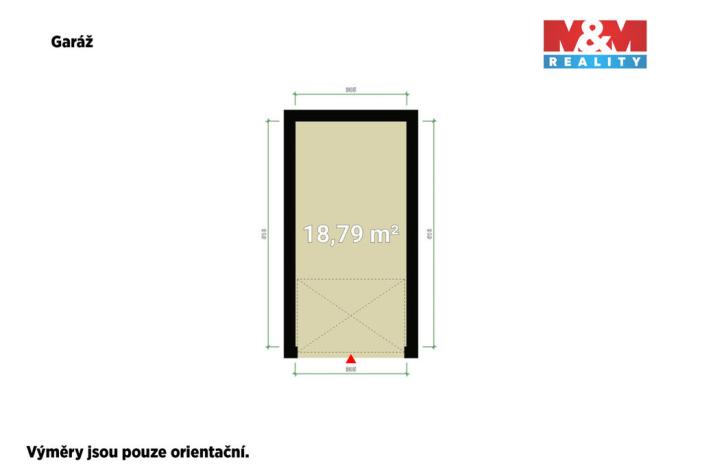 Prodej garáže, Plzeň, Univerzitní, 19 m2