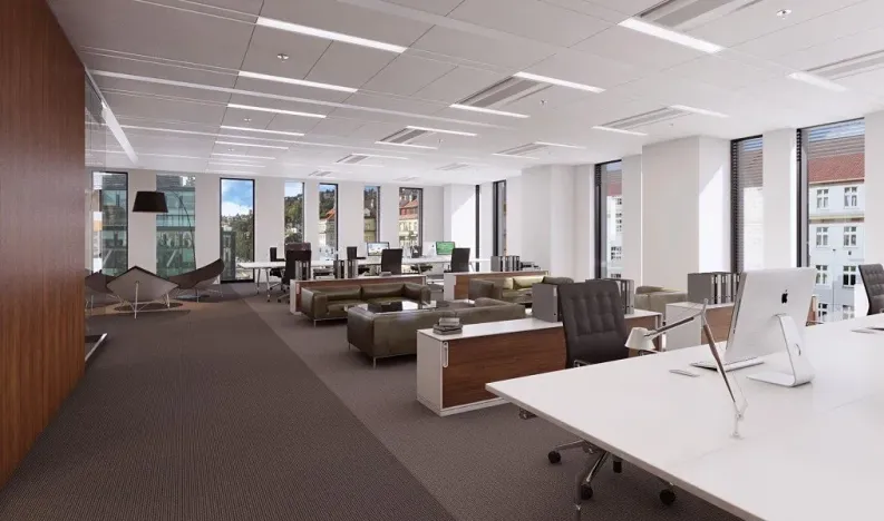 Pronájem kanceláře, Praha - Dejvice, Evropská, 2800 m2