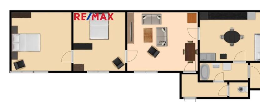 Prodej bytu 3+1, Dubá, Luční, 83 m2