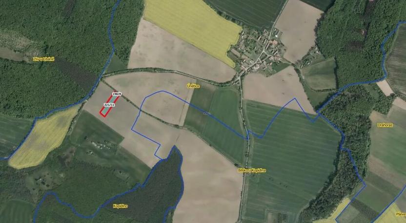 Prodej pole, Údrnice, 5986 m2