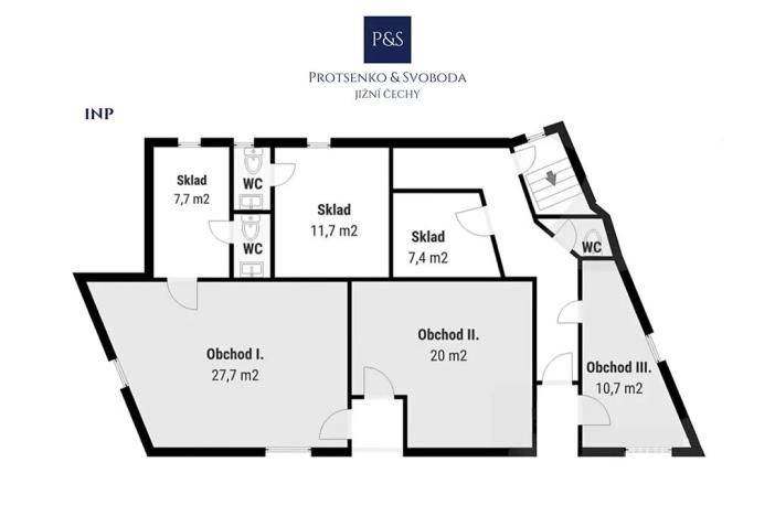 Prodej činžovního domu, Tábor, Čsl. armády, 200 m2