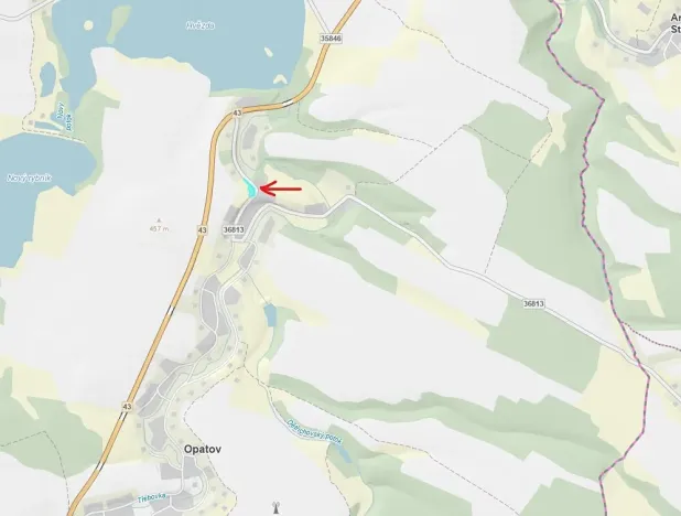 Dražba louky, Opatov, 2916 m2