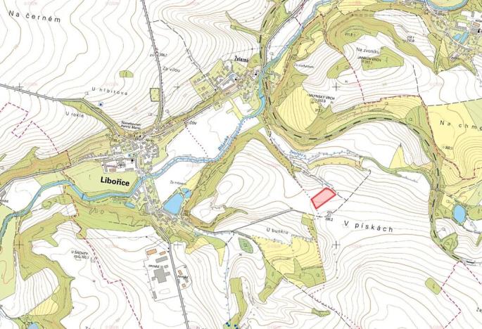 Prodej pole, Libořice, 9463 m2