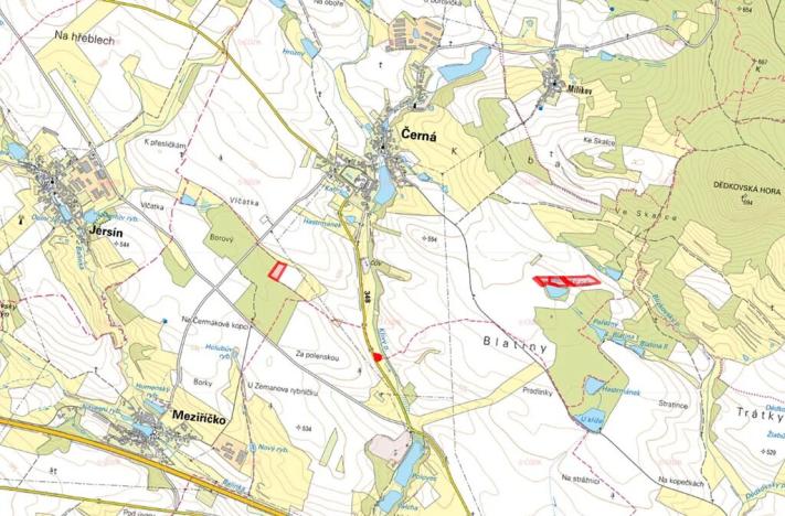 Prodej pole, Černá, 17687 m2