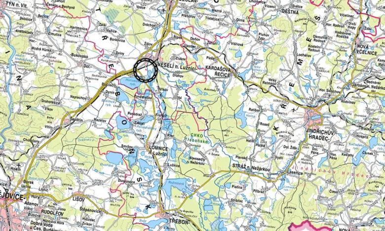 Prodej podílu louky, Veselí nad Lužnicí, 2051 m2