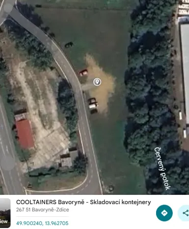 Pronájem komerčního pozemku, Bavoryně, 100 m2