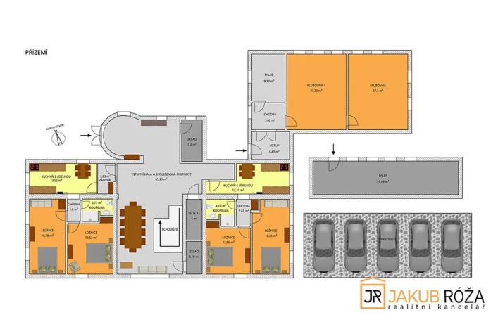 Prodej rodinného domu, Horní Maršov, 483 m2