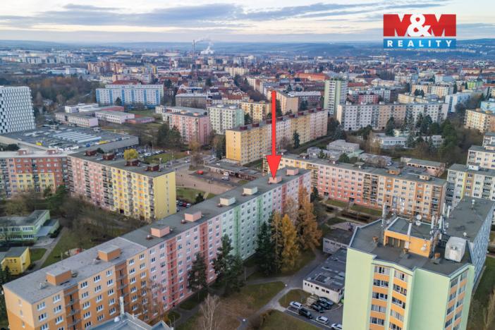 Pronájem bytu 2+kk, Plzeň - Doudlevce, Luďka Pika, 36 m2