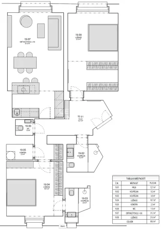 Pronájem bytu 3+kk, Praha - Vinohrady, náměstí Jiřího z Poděbrad, 93 m2