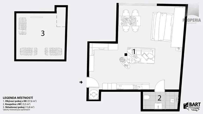 Prodej rodinného domu, Ořechov, Komenského, 349 m2