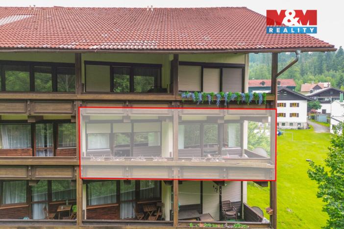 Pronájem bytu 2+kk, Železná Ruda - Alžbětín, 53 m2