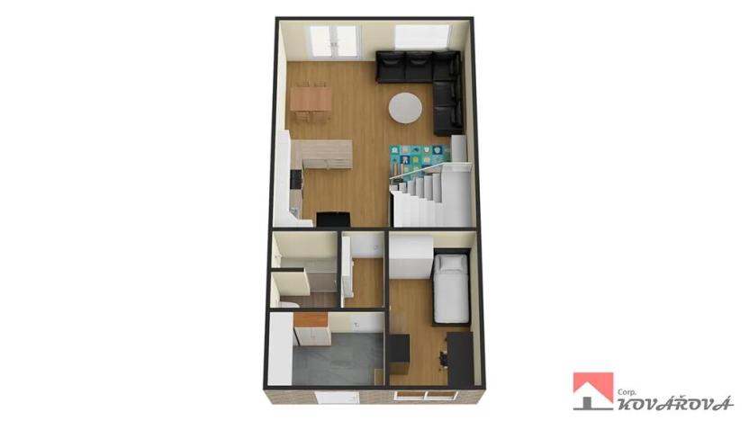 Prodej rodinného domu, Kralupy nad Vltavou, Na Žebrech, 102 m2