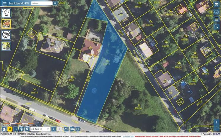 Prodej pozemku, Družec, V Zátiší, 1655 m2