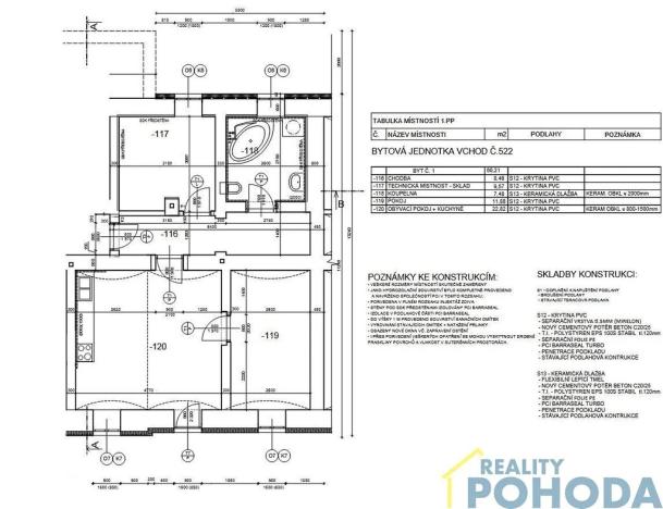 Prodej bytu 3+kk, Choceň, Peliny, 64 m2