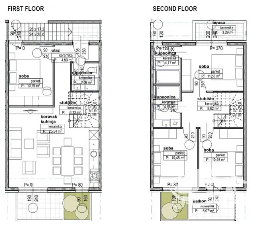 Prodej bytu 5+kk, Privlaka, Chorvatsko, 150 m2