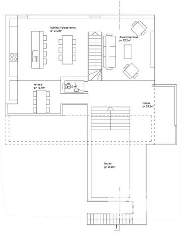 Prodej vily, Vrsi, Chorvatsko, 210 m2
