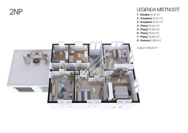 Prodej rodinného domu, Žižice, 228 m2