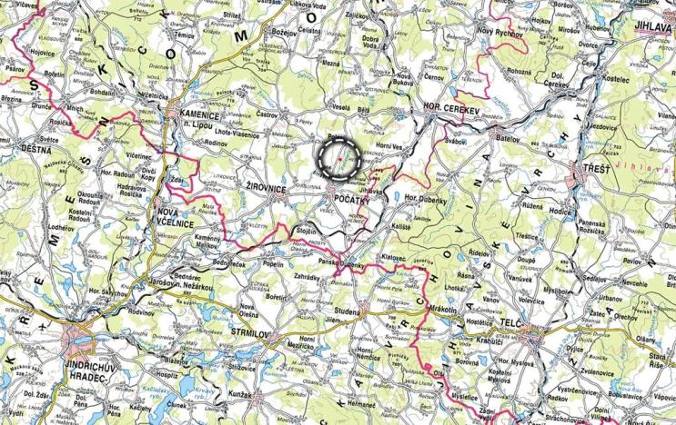 Prodej pozemku pro bydlení, Počátky, 1624 m2