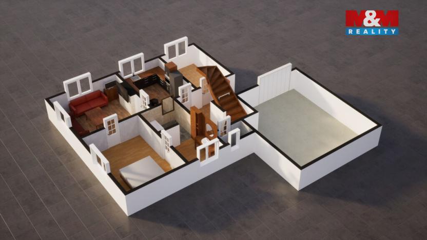 Prodej rodinného domu, Dlouhý Most, 323 m2