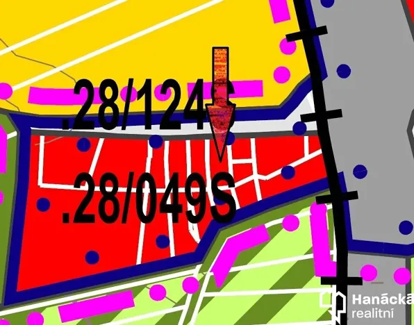 Prodej pozemku pro bydlení, Olomouc, Božkova, 264 m2
