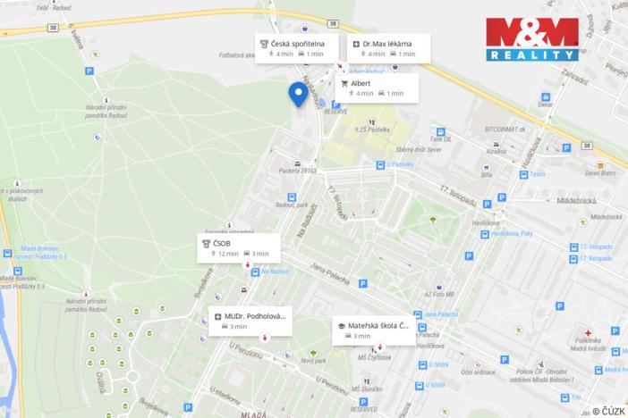 Prodej bytu 2+kk, Mladá Boleslav - Mladá Boleslav II, Na Radouči, 60 m2