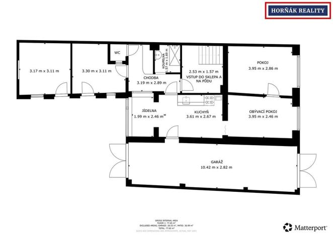 Prodej rodinného domu, Bohdalice-Pavlovice, 78 m2