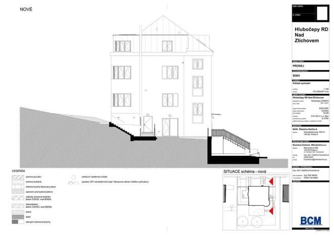 Prodej pozemku pro bydlení, Praha - Hlubočepy, Nad Zlíchovem, 1490 m2