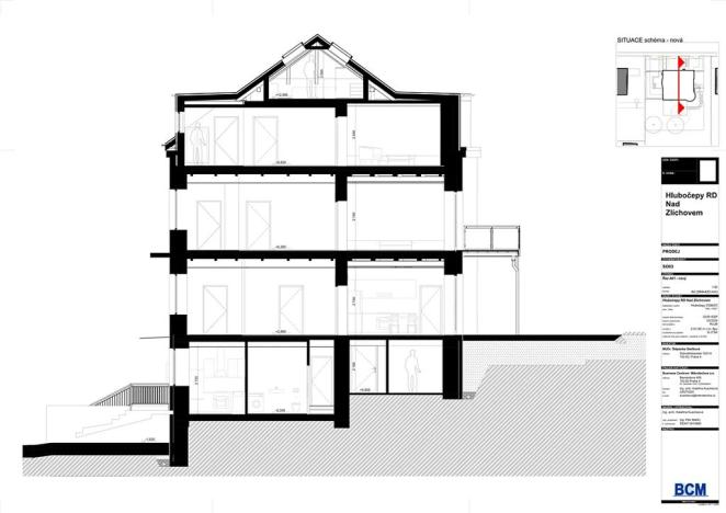 Prodej pozemku pro bydlení, Praha - Hlubočepy, Nad Zlíchovem, 1490 m2