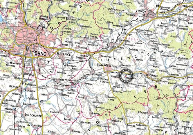 Prodej pozemku pro bydlení, Křižanovice, 762 m2