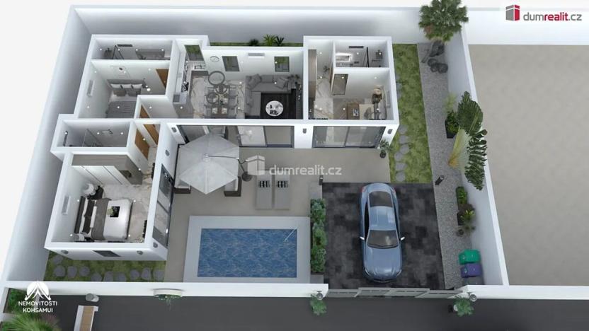 Prodej vily, Ko Samui, Thajsko, 140 m2