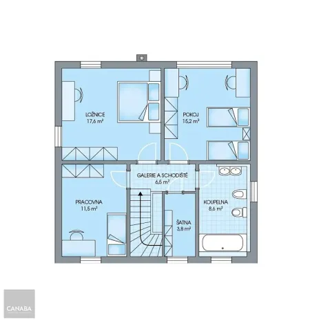 Prodej rodinného domu, Nehvizdy, 127 m2
