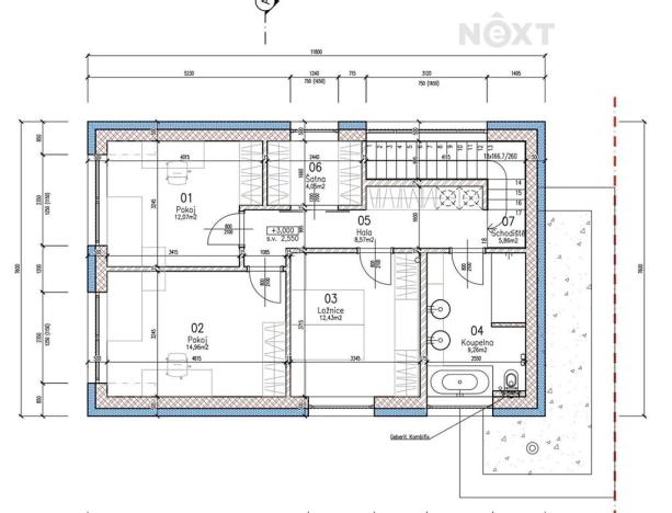 Prodej pozemku pro bydlení, Nechanice, 949 m2